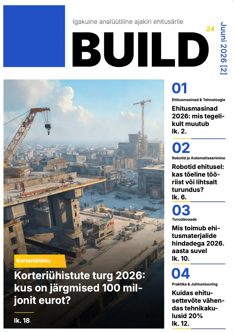 BUILD №2 — ajakirja kaas